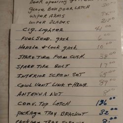 Corvette Parts For Sale